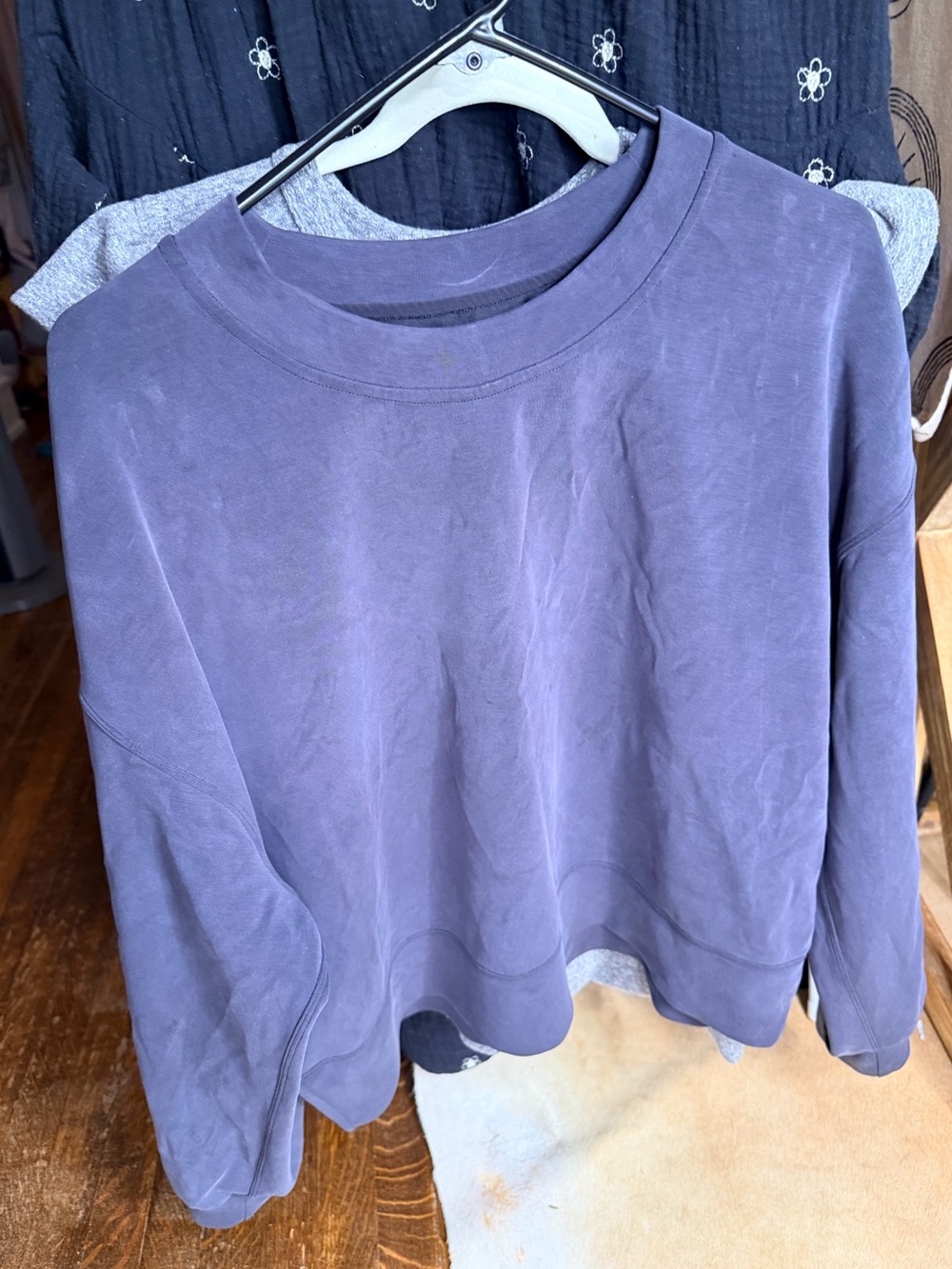 Lululemon Softstreme Perfectly Oversized Cropped Crew